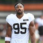 Myles Garrett cited for speeding following Browns preseason game