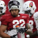 Cardinals RB Tyler Allgeier on welcoming Jeremiyah Love: "There's no point being a jerk"