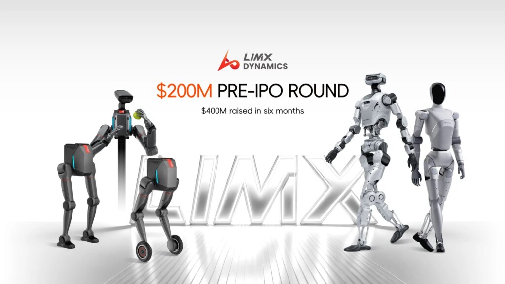 LimX Dynamics Closes $200M Pre-IPO Funding Round