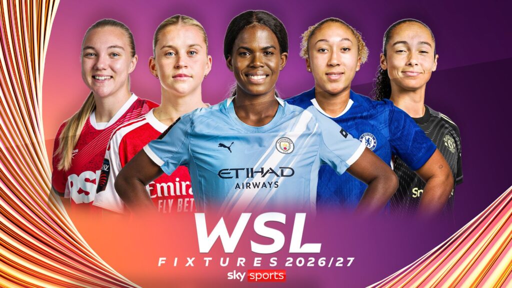 Women's Super League fixtures 2026/27: Man City host Birmingham City and London City Lionesses face Man Utd in opening round | Football News
