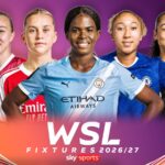 Women's Super League fixtures 2026/27: Man City host Birmingham City and London City Lionesses face Man Utd in opening round | Football News
